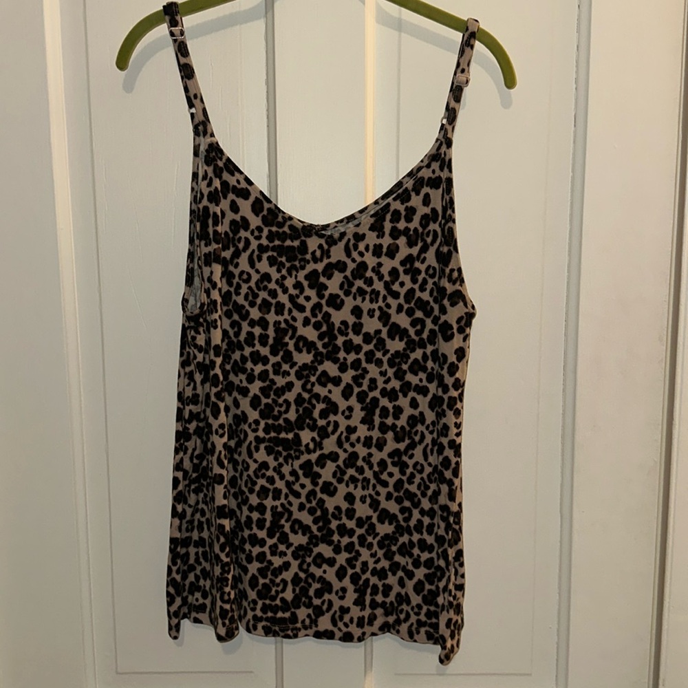 Leopard print swing tank
